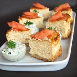 Smoked Salmon Cheesecake