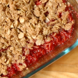 Strawberry Rhubarb Crisp