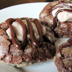 Berry Cream Filled Cookies