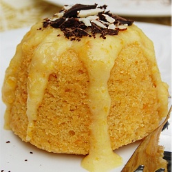 Steamed Marmalade Sponge Pudding