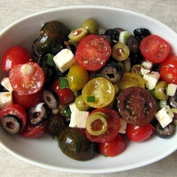 Tomato and Olive Salad