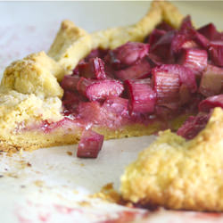 Rhubarb Galette