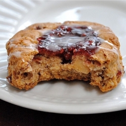 Raspberry Wholewheat Scones