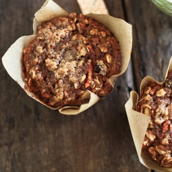 Morning Glory Oat Muffins