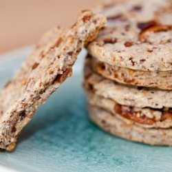 Fig Flaxseed Crackers