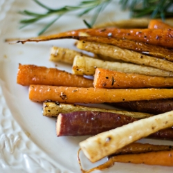 Baby Parsnips and Carrots