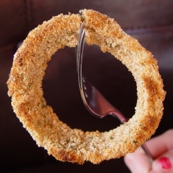 Healthy Oven Baked Onion Rings