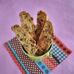 Pistachio and Ginger Biscotti