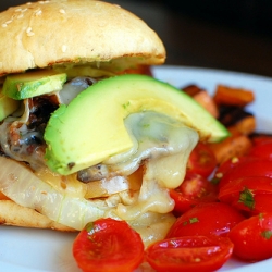 Chipotle Portobello Burgers