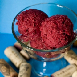 Blackberry Cabernet Sorbet