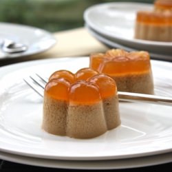 Palm Sugar And Coconut Milk Jelly