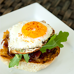 Open-Faced BBQ Sandwich