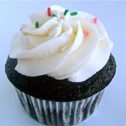 Chocolate Cupcake, Vanilla Frosting