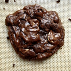 Deep Chocolate Cherry Cashew Cookie