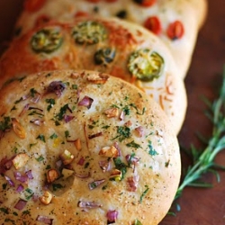 Fresh Focaccia Loaves