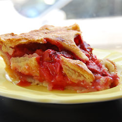 Strawberry-rhubarb Pie