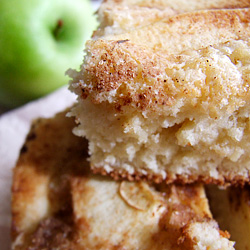 Simple Apple Sponge Cake