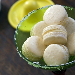 Orange-Lime Margarita Macarons