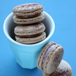 Chocolate Macarons