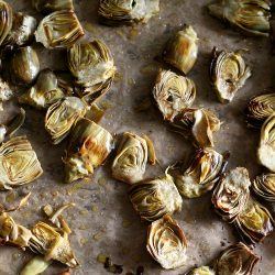 Roasted Baby Artichokes