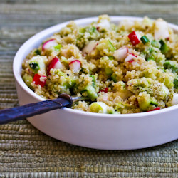 Quinoa Salad with Cumin and Lime