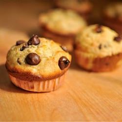 Banana Chocolate Chip Muffins