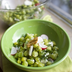 Fresh Chickpea Salad