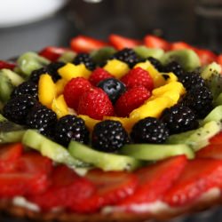 Birthday Fruit Tart!