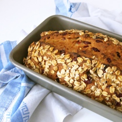 Cranberry Oat Bread