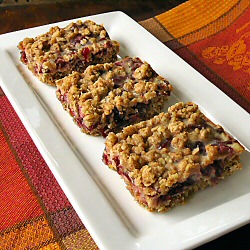 Cranberry Oatmeal Bars