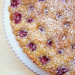 Raspberry-Pistachio Cake