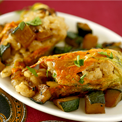 Stuffed Zucchini Flowers