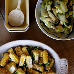 Lemon Tofu & Chinese Vegetables