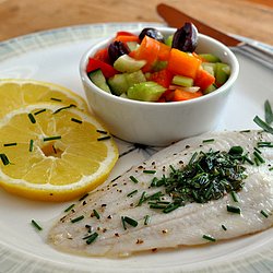 Fish with Herb Butter