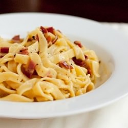 Fettuccine alla Carbonara