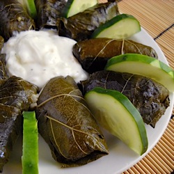 Dolmas (Stuffed Grape Leaves)