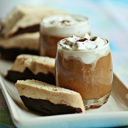 Chocolate Dipped Almond Biscotti