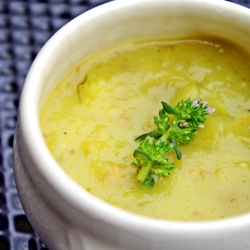 Potato & Spring Onion Soup (in Dutch)