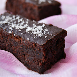 Chocolate Brownie and Fleur de Sel