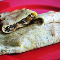 Chicken and Spinach Crepes