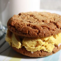 Mango Curry Ice Cream Sandwich