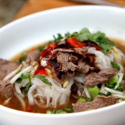 Pho Bo- Vietnamese Beef Noodle Soup