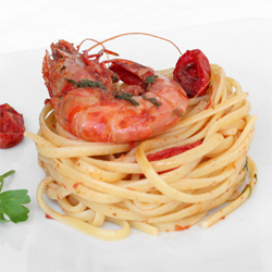 Linguine with Mazzancolle