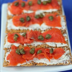 Smoked Salmon Flatbreads