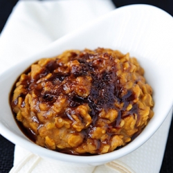 “Pumpkin Pie” Brûléed Oatmeal