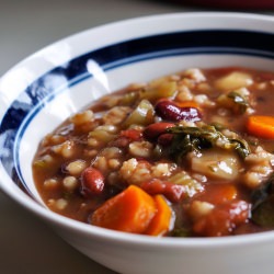 Beef Vegetable & Barley Soup