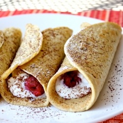 3 Ingredient Oat Flour Crepes