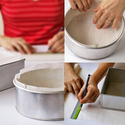 How To Line A Cake Tin