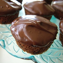 Chocolate Mint Brownie Bites