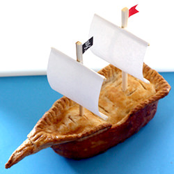 Apple Pirate Ship